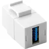 Image de Goobay Modèle : Coupleur USB 3.0 pour boitier réseau type Keystone