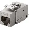 Image de Goobay CAT 6 KeyStone RJ45 Jack, STP blindé, 250 MHz (Module Keystone), Réseau : accessoires