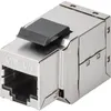 Image de Goobay Coupleur RJ45 Keystone Cat 6a STP - 500 MHz - Raccord modulaire Keystone CAT 6a STP ( Catégorie : Connectique RJ12 et RJ45 )