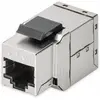 Image de Goobay CAT 6a KeyStone 2x RJ45 modular jack, STP blindé (Module Keystone), Réseau : accessoires