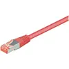 Image de Goobay CAT 6 câble patch, S/FTP (PiMF), magenta, 10 m (S/FTP, CAT6, 10 m), Câble réseau