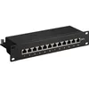 Image de Goobay Modèle du produit : Panneau de brassage 12 ports STP (93793)