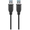 Image de Monacor USB A   USB A (3 m, USB 3.2 Gen 1), Câble USB