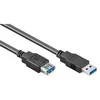 Image de Goobay Rallonge USB 3.0 - 3m M/F (Noir)