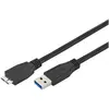 Image de Goobay USB A   Micro B (1.80 m, USB 3.2 Gen 1), Câble USB