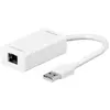 Image de Goobay Adaptateur réseau (USB 2.0, RJ45 (1x)), Adaptateur réseau, Blanc