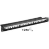 Image de Panneau de brassage Cat.6, 24 ports UTP Snap-In