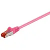 Image de Cat 6-150 lc sstp pimf magenta 1.5m goobay 95569