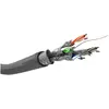 Image de Goobay Câble réseau CAT 6 S/FTP 4 x (S/FTP, CAT6, 305 m), Câble réseau