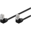 Image de Goobay Câble réseau (F/UTP, CAT5e, 1 m), Câble réseau