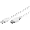 Image de Goobay USB A - USB A (0.30 m, USB 2.0), Câble USB