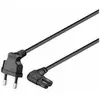 Image de Goobay NK 104 S (5 m), Câble d'alimentation, Noir