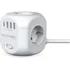 Image de RealPower, Multiprise, PowerBox 431 (4x, CEE 7/3, USB-A, USB-C, 1.80 m)