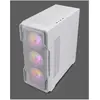 Image de Nanoxia Va à MIDI DS-9 ARGB Airflow blanc - USB-C - TG-Mesh (ATX, mATX, Mini-ITX), Boîtier PC, Blanc