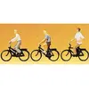 Image de PREISER 1/87 ÈME - PR10336 - MODÉLISME FERROVIAIRE - JEUNES À VÉLOS