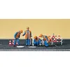 Image de Modélisme HO - Figurines : Egoutiers, barrage et bouche d'égout Preiser