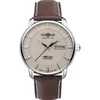 Image de Montre - Zeppelin - 8466-5 - Analogique - Acier inoxydable - Cuir marron