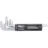 Image de KS Tools, Clé à six pans, Jeu de clés coudées 3-en-1, TORX, 8 éléments.