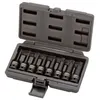Image de Jeu de douilles tournevis longues à chocs Torx T30-80 1/2'' KS TOOLS - 8 pièces - 911.0901