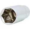 Image de KS Tools, Clé à douille + douilles, 1/2" CHROMEplus Douille hexagonale longue (22 mm)