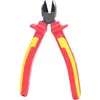 Image de KS Tools, Coupe-boulons + pince coupante diagonale, Pince coupante diagonale ERGOTORQUE VDE (160 mm)