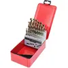 Image de KS Tools, Foret, HSS-G Co 5 Spiralbohrer-Satz, Stahlblechkassette, 25-tlg, 1-13mm (13 mm, 13.0 mm)