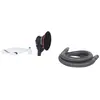 Image de KS Tools, Outils pneumatiques : accessoires, Ponceuse excentrique pneumatique avec aspiration des poussières, 240 W, consommation d'air 225 l/min