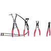 Image de KS Tools, Pinces, Jeu de pinces à colliers de serrage pour l'automobile, 4 pièces (30.20 mm)