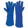 Image de Gants KS TOOLS - En cuir - Long - Pour soudeur - Taille XL - 985.7040