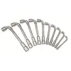 Image de Jeu de 10 clés à pipe 6 pans débouchées KS Tools 8 à 19 mm