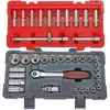 Image de KS Tools, Clé à douille + douilles, Coffret de douilles et accessoires ULTIMATE 1/2", 39 pièces