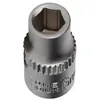 Image de Douille BRILLIANT TOOLS - 6 pans -1/4 - 6mm - BT020934