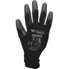 Image de Brilliant Tools - Gants En Tricot Microfin, Noir, S 12 Paires