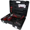Image de KS Tools, Meuleuse d'angle, eMONSTER Kit meuleuse d'angle sans fil brushless, 4 pièces 18 volts, 2 batteries et chargeur (125 mm)