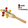 Image de Rohema Maracas Cuir 25CM Avec 9 Grelots - 3+ Grelots - Cloches