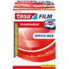 Image de tesa, Ruban adhésif, 6x tesafilm TRANSPARENT - mit starker Haftung - alterungsbeständig und reissfest (25 mm)
