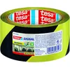 Image de tesa, Ruban adhésif, Bande de signalisation UNIVERSAL, bande d'avertissement autocollante en PP pour un marquage (50 mm)