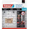 Image de tesa, Crochet adhésif + clou adhésif, Vis à coller pour maçonnerie
