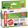 Image de Edding, Cartouche d'impression, Pack de cartouches d'imprimante remplace 364, 364XL noir, cyan, magenta, jaune (CF)