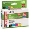 Image de Edding, Cartouche d'impression, Cartouche d'encre remplace la cartouche Multi. No.934/935XL BK/C/Y/M Compatible Combi Pack Black (C, CF, M, Y)