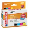 Image de Edding Cartouches D'Encre Remplaçant Les Modèles Epson T0711 / 712 / 713 / 714, 3 Couleurs