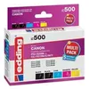 Image de Edding Pack cartouches d'encre compatibles Canon PGI-520+CLI521 (Import Allemagne)