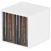 Image de Glorious Record Box Blanc 110, Rangement pour CD et vinyle, Blanc