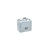 Image de Reloop 80 Case 50/50 Slanted Silver - Valise Rangement 80 Vinyles Avec Séparation