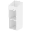 Image de Glorious Porte-disques 330 blanc Vinyl Station, Meuble DJ, Blanc
