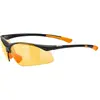 Image de Uvex, Unisexe, Lunettes de sport, Sportstyle 223 (Noir, Orange), Noir, Orange
