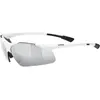 Image de Uvex, Unisexe, Lunettes de sport, Sportstyle 223 (noir blanc, Litemirror Silver Silver), Blanc