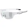 Image de Uvex, Unisexe, Lunettes de sport, sportstyle 806 V (Blanc, Fumée), Blanc