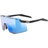 Image de Uvex, Unisexe, Lunettes de sport, pace stage CV (black matt (blue S2), colorvision mirror blue (S2)), Bleu, Noir