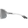 Image de Uvex, Unisexe, Lunettes de sport, sportstyle 237 (Clear, Miroir Argent), Transparent